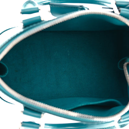 Louis Vuitton Epi Alma BB Cyan 5 of 15