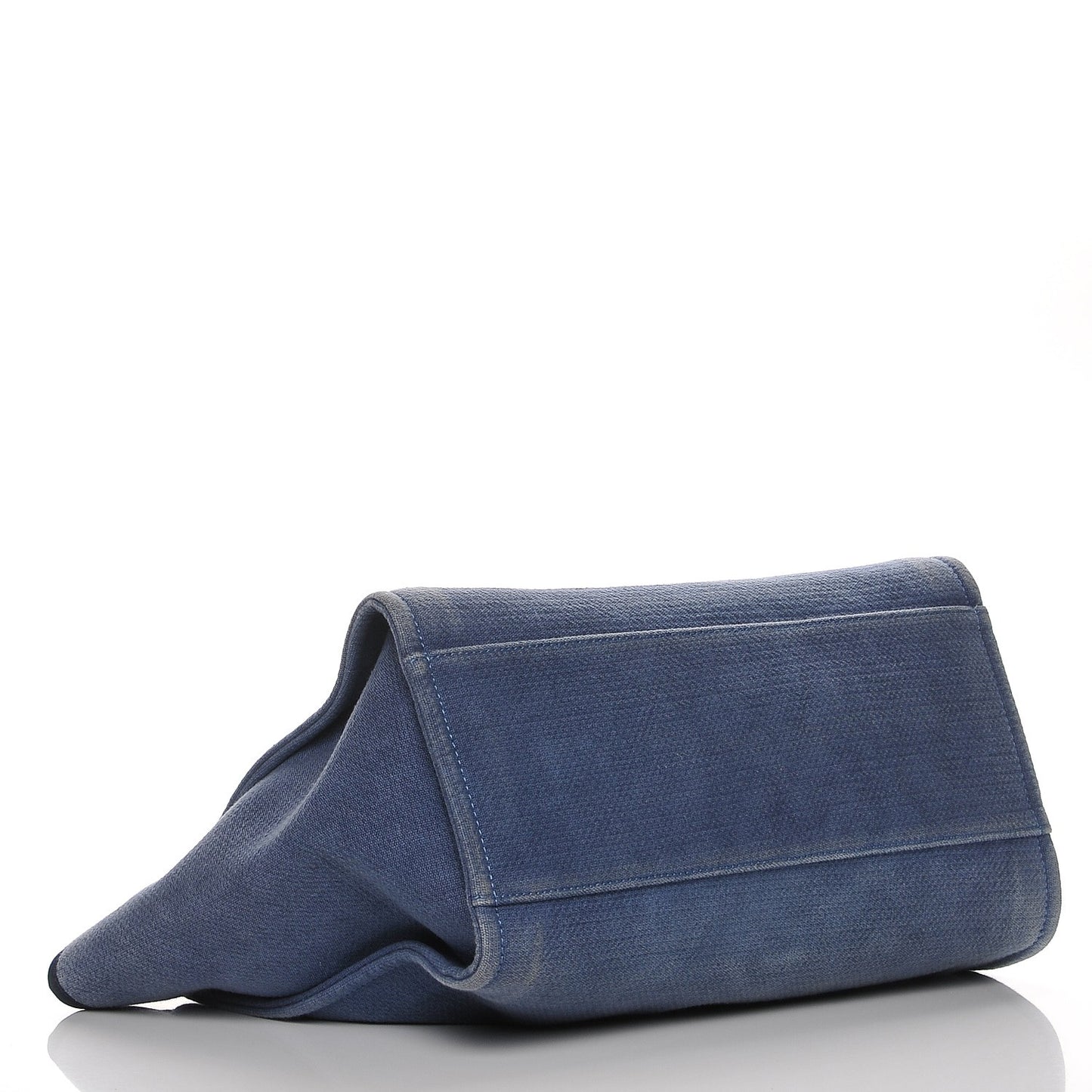 Canvas Large Deauville Tote Denim Blue
