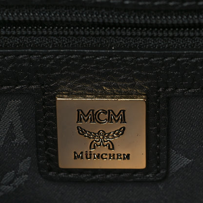 MCM Visetos Studded Small Stark M Backpack Black 7 of 9
