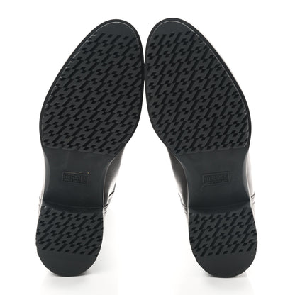 Hermes Calfskin Steeple Boots 37 Moka 5 of 8