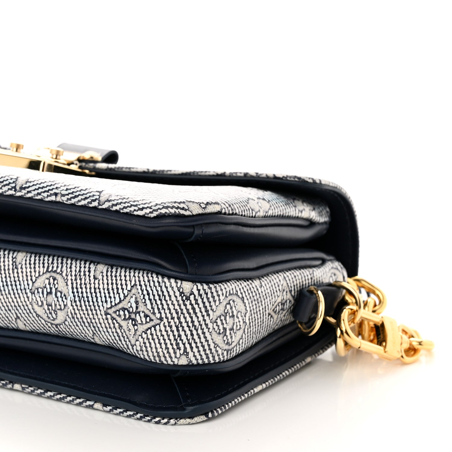 Louis Vuitton Monoglam Pochette Metis East West Blue 9 of 10