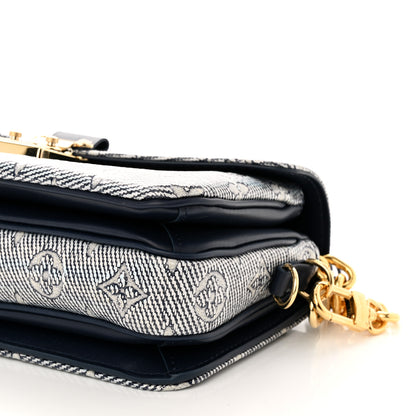 Louis Vuitton Monoglam Pochette Metis East West Blue 9 of 10
