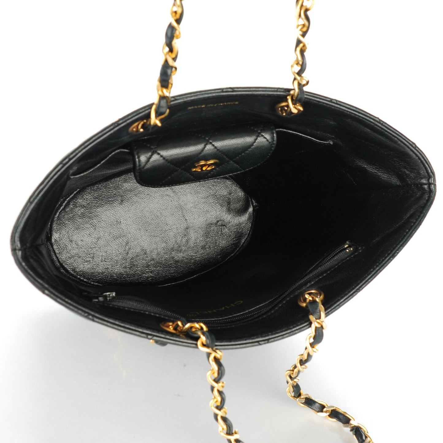 Lambskin Quilted Bag Black