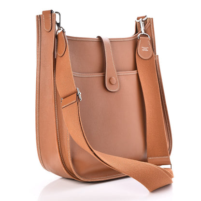 Hermes Epsom Evelyne III GM Gold 3 of 7