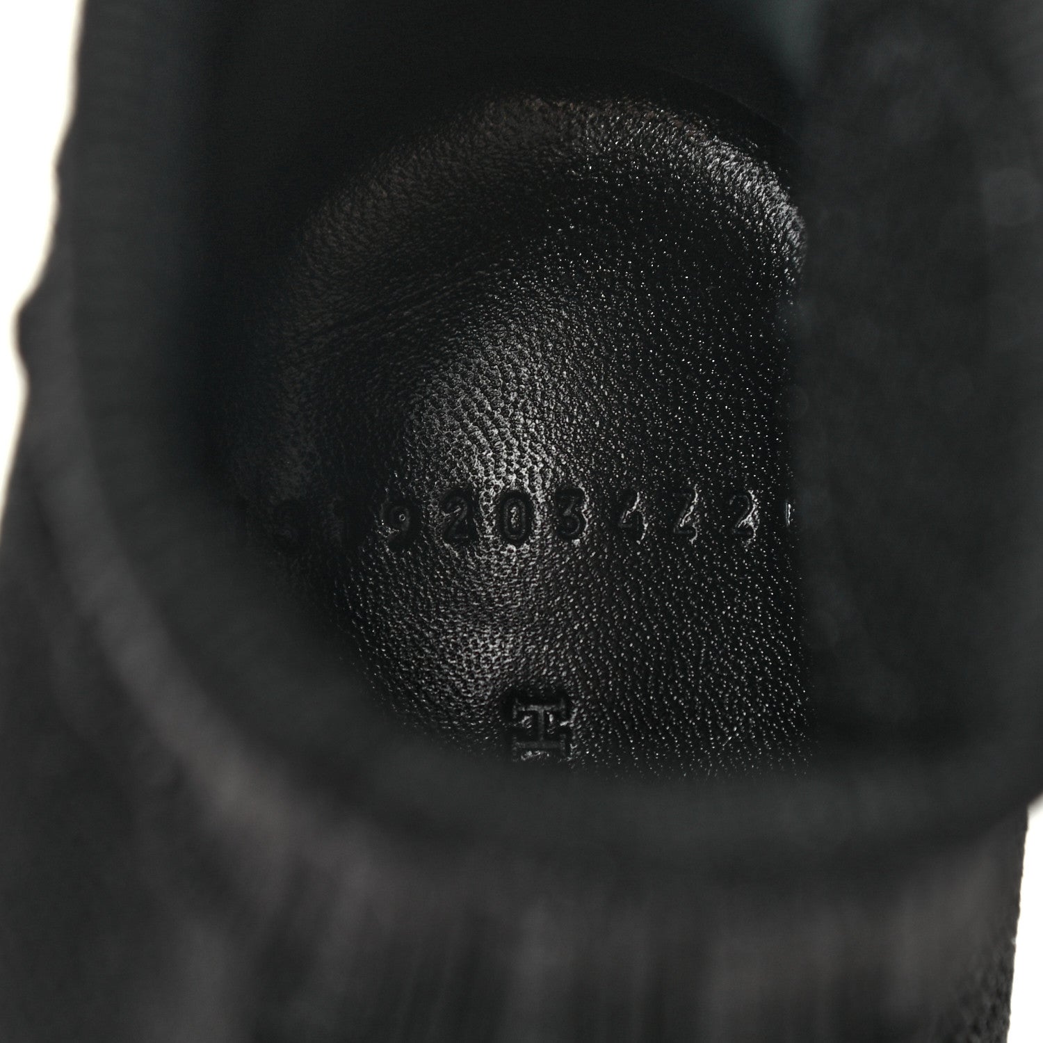 Hermes Knit Calfskin Volver Ankle Boots 38 Black 7 of 7
