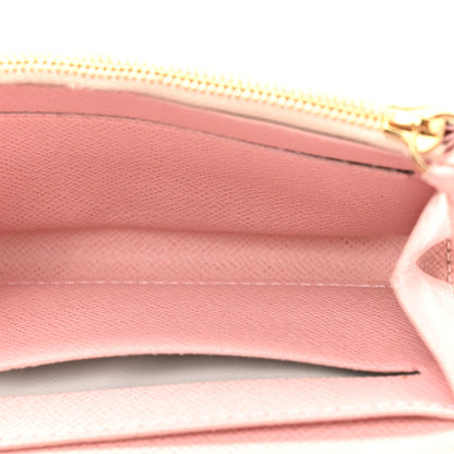 Louis Vuitton Damier Azur Rosalie Coin Purse Rose Ballerine 5 of 11