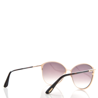 Tom Ford Penelope Vintage Round Sunglasses TF320 Brown 4 of 7