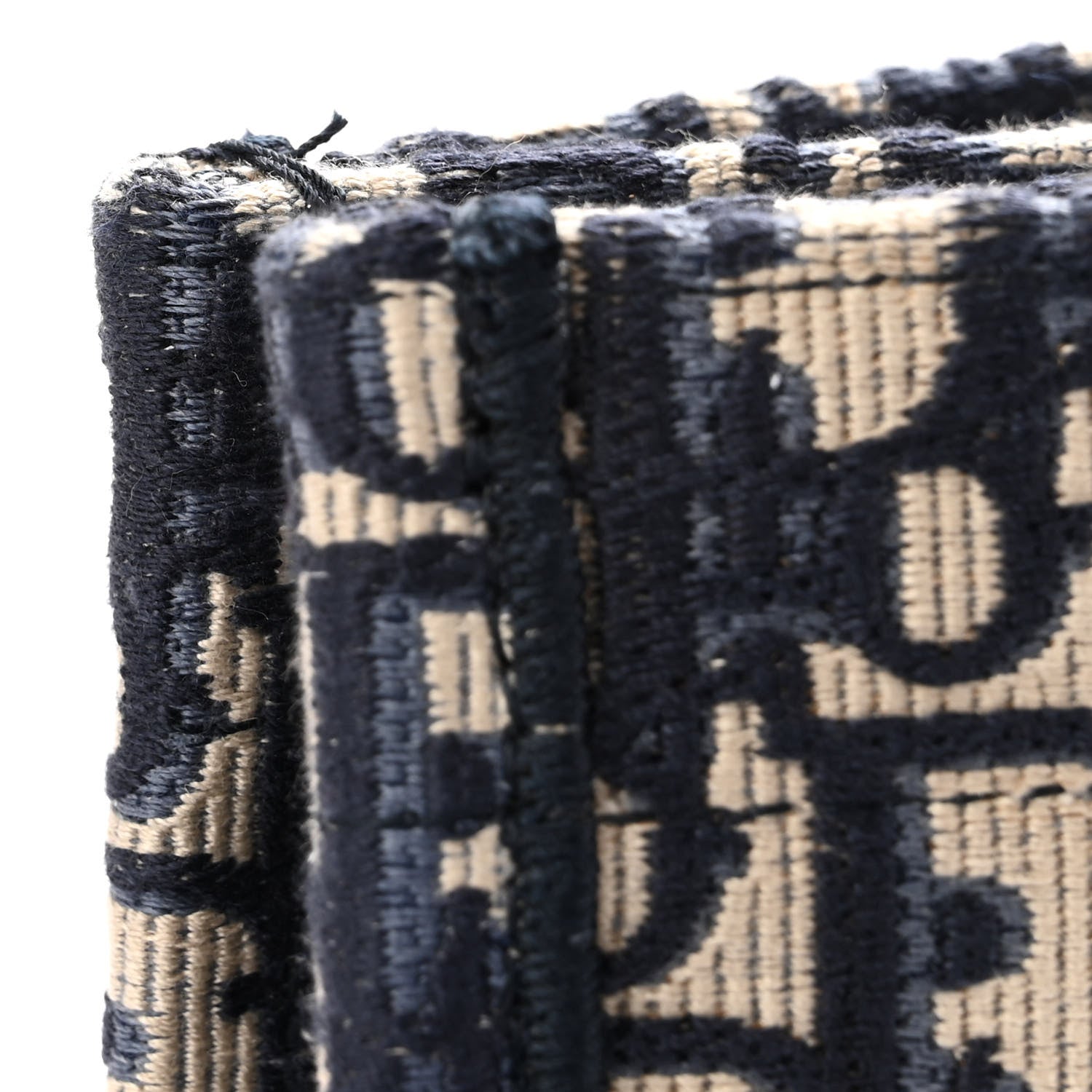 Christian Dior Oblique Large Book Tote Blue Multicolor 9 of 10