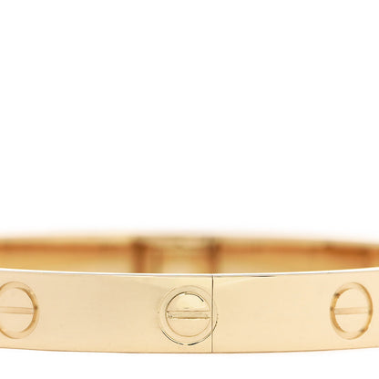 Cartier 18K Yellow Gold LOVE Single Screw Bracelet 16 4 of 9