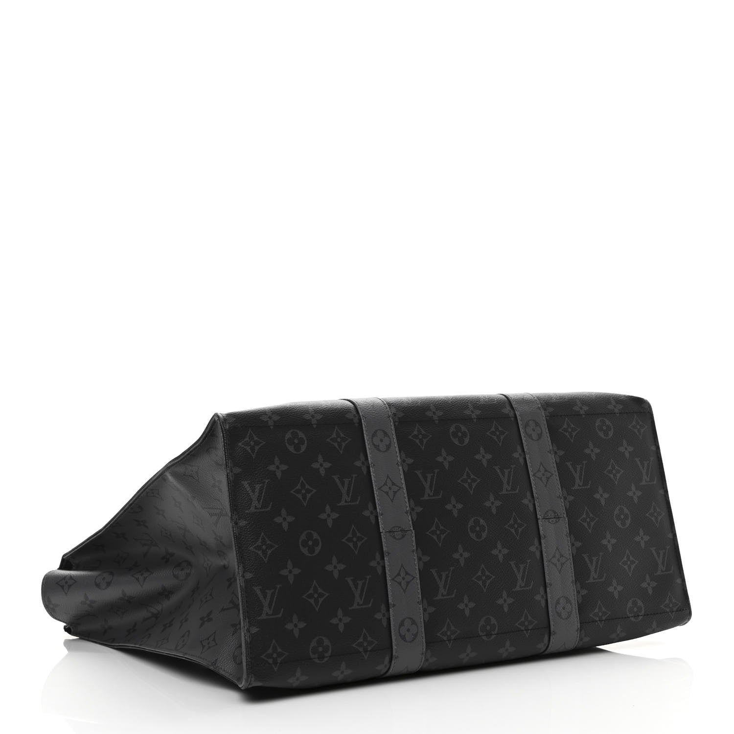 Louis Vuitton Monogram Eclipse Cabas Zippe GM Black 4 of 8