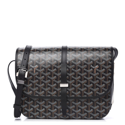 Goyard Goyardine Belvedere II MM Messenger Bag Black 1 of 10