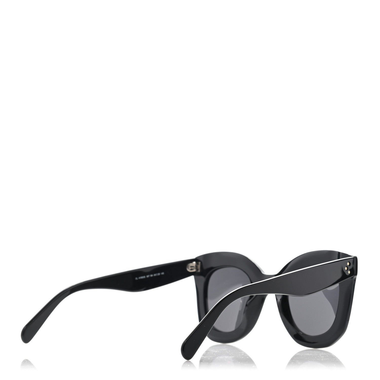 Celine Acetate Marta Sunglasses CL 41093/S Black 4 of 7