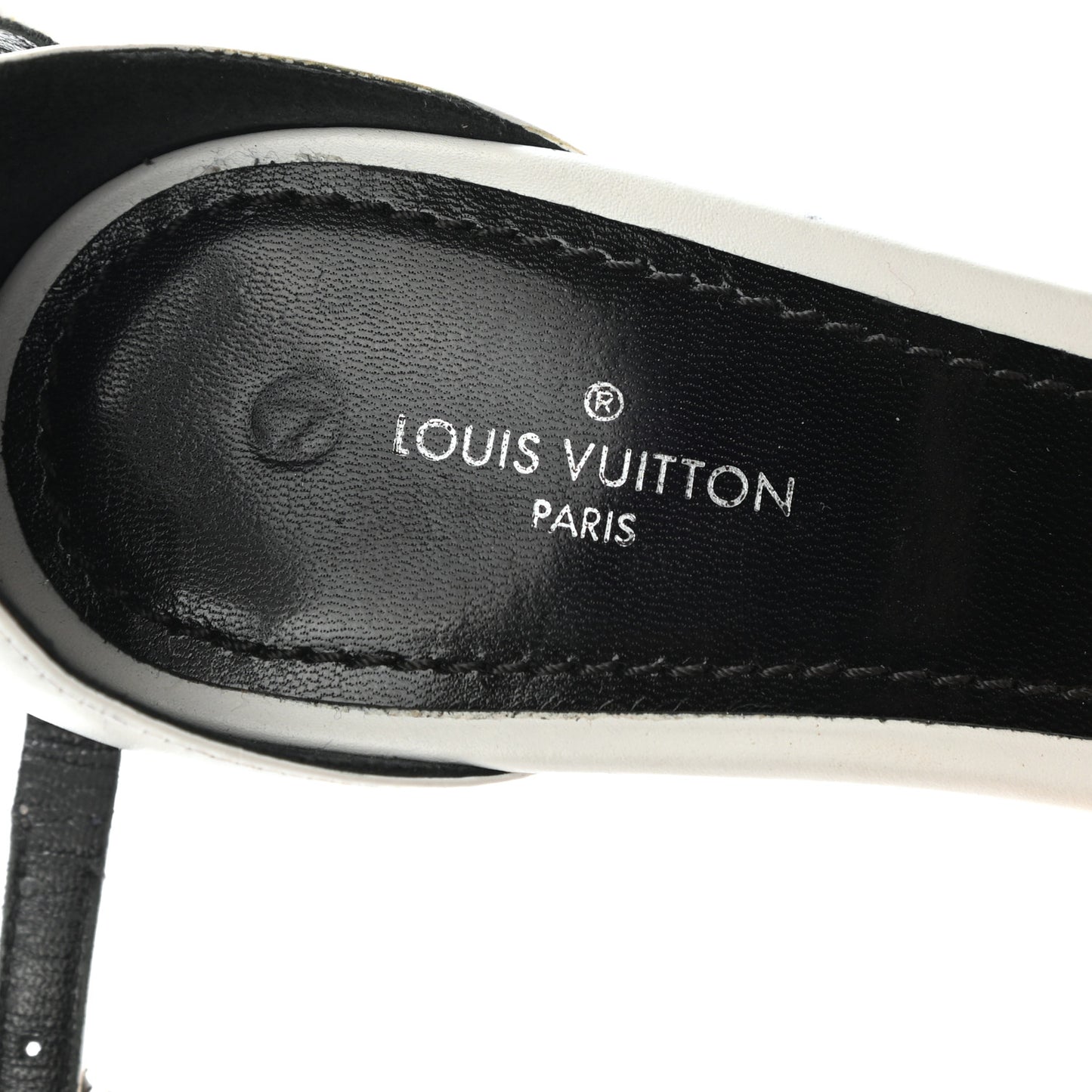 Calfskin Call Back Sandals 37 White