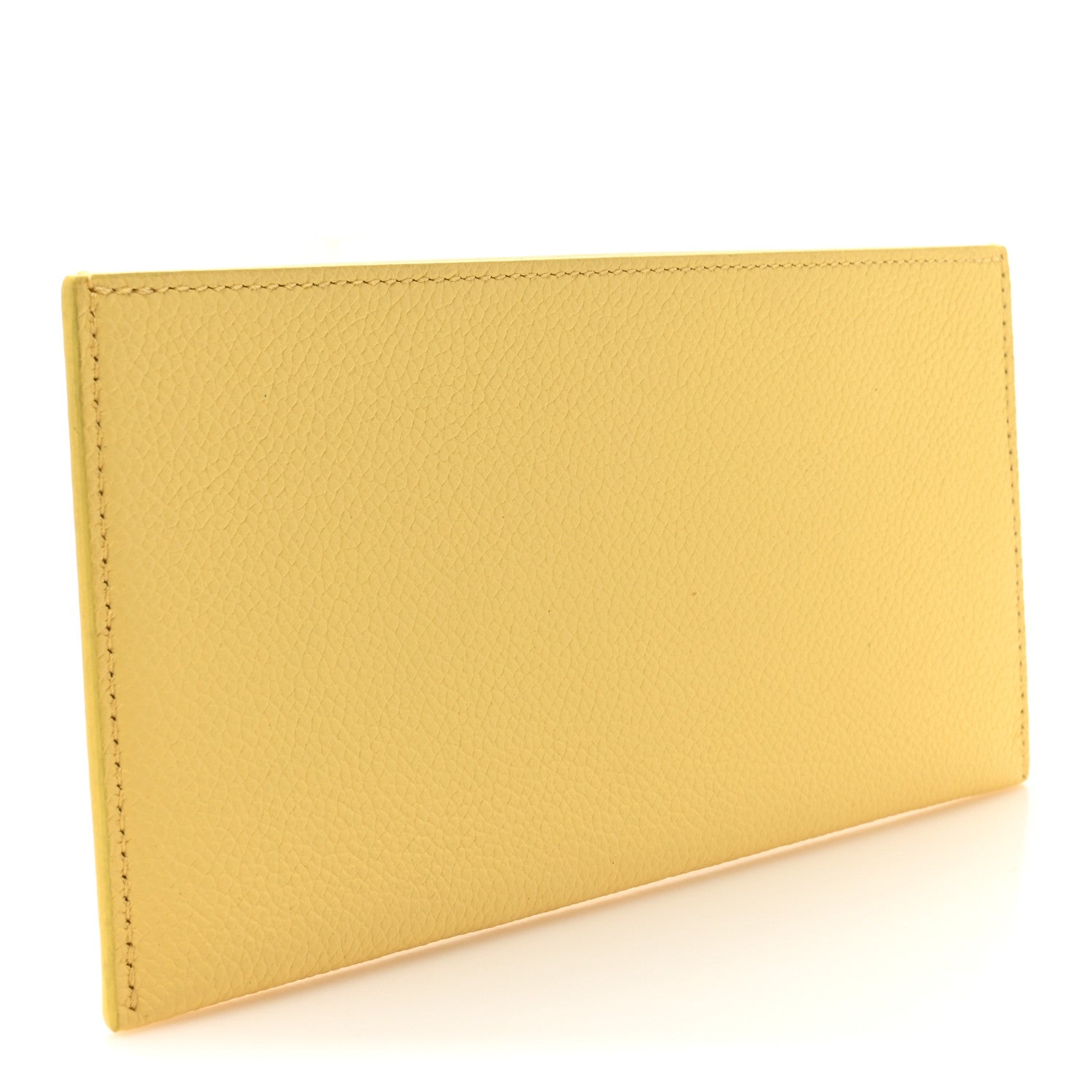 Louis Vuitton Calfskin Felicie Card Holder Insert Yellow 3 of 7