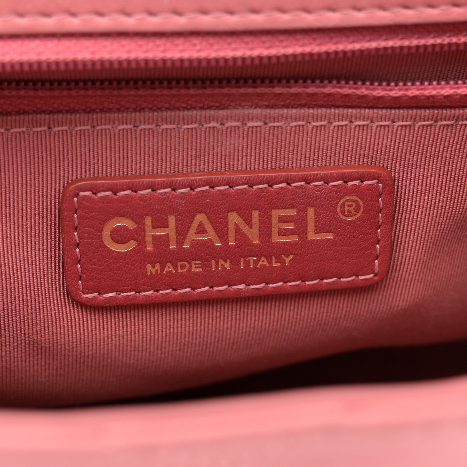 Chanel Calfskin Stitched Small Flap Bag Pink 6 of 11