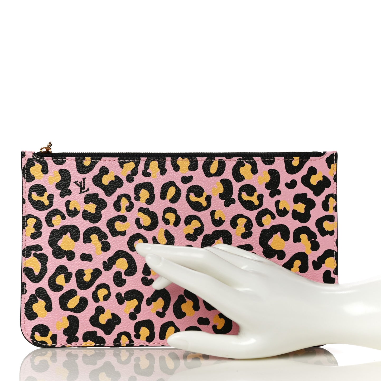 Monogram Giant Wild At Heart Neverfull MM Pochette Black