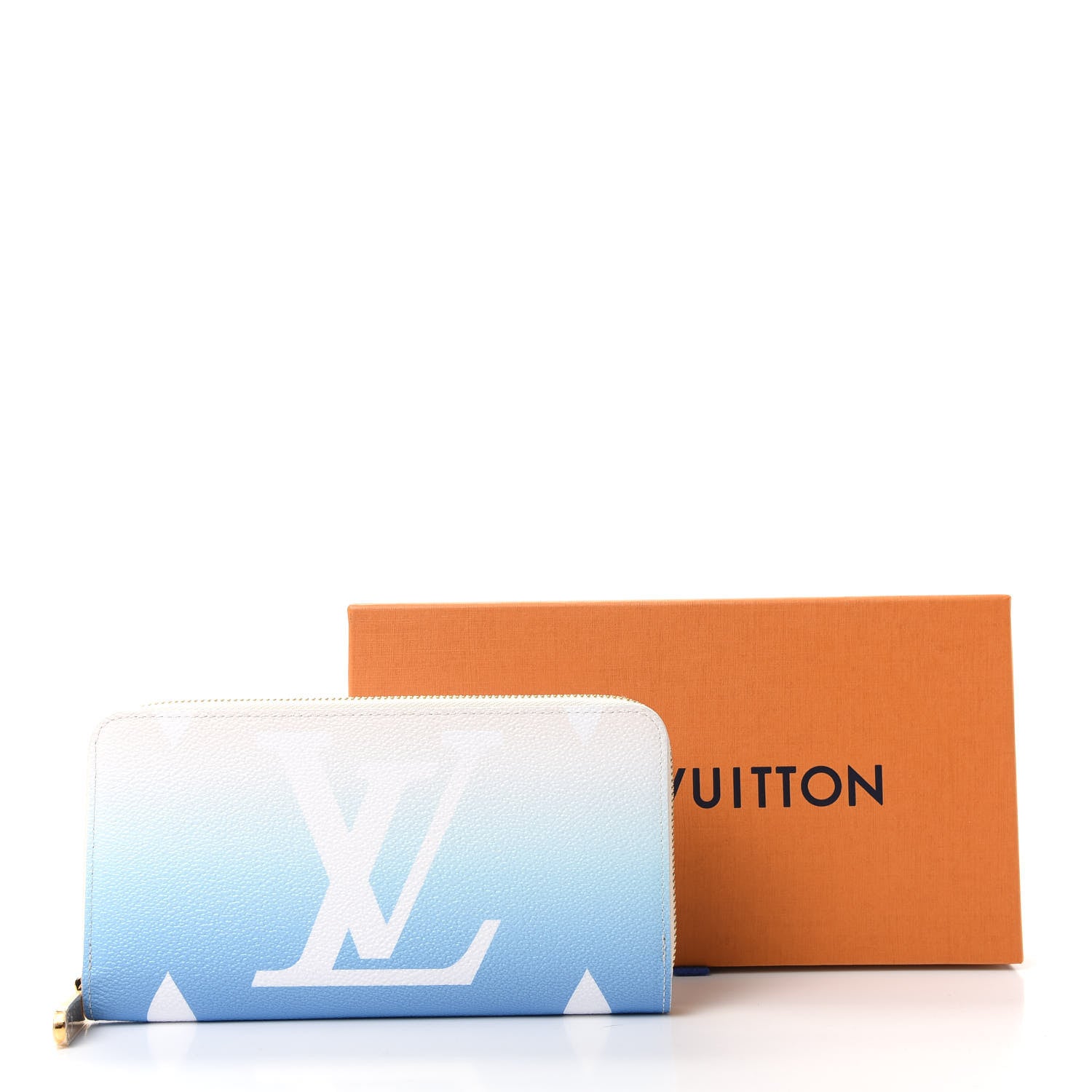 Louis Vuitton Monogram Giant By The Pool Zippy Wallet Blue 7 of 7