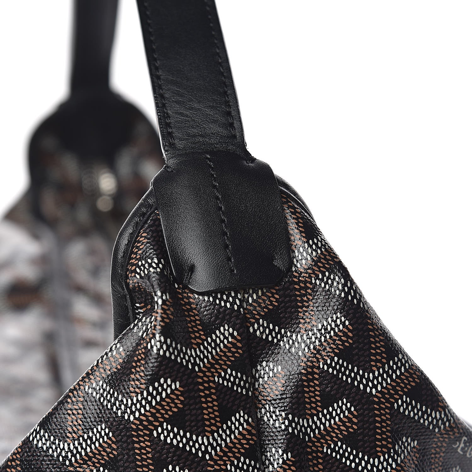 Goyard Goyardine Fidji Zip Hobo Black 11 of 12
