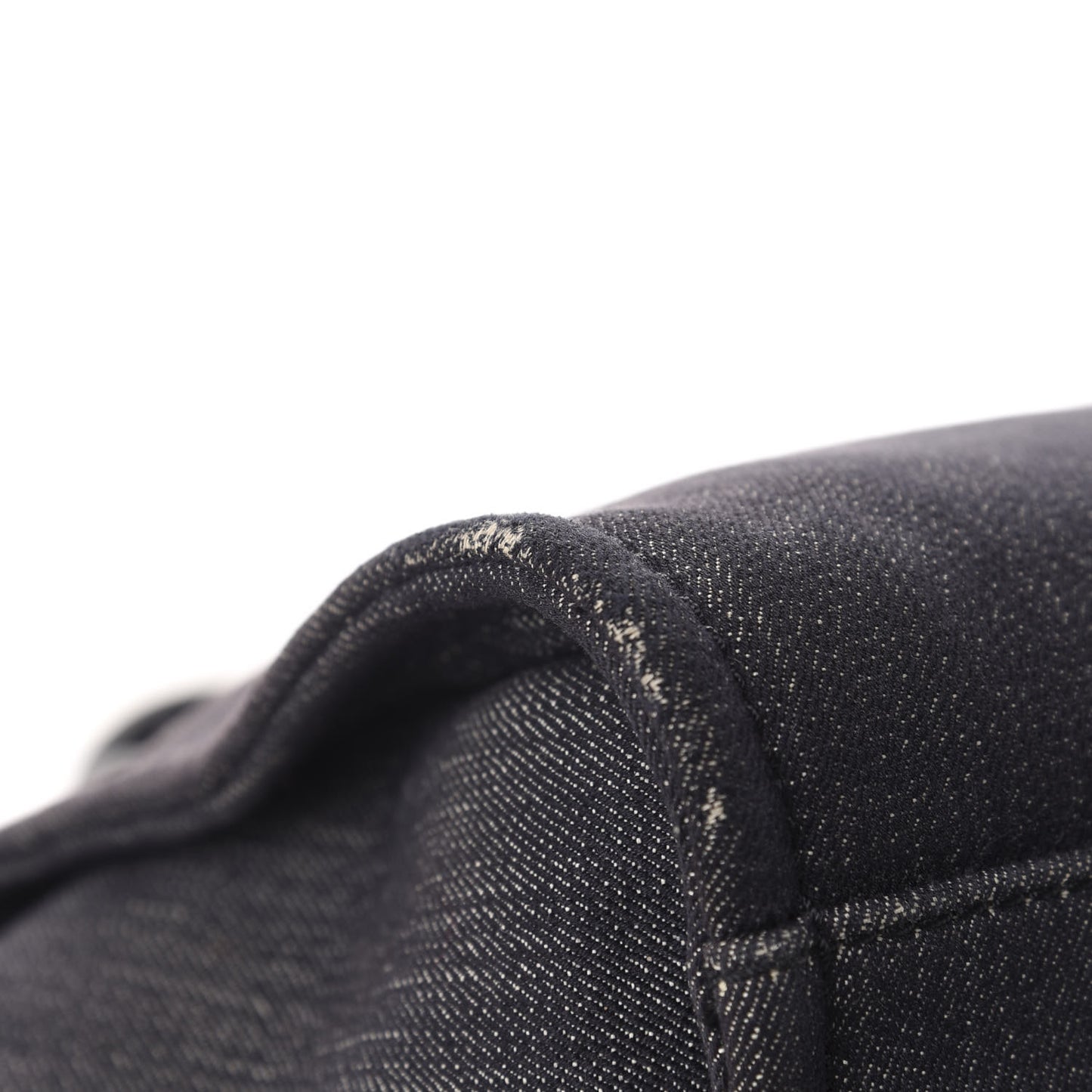 Denim Medium Deauville Tote Dark Blue