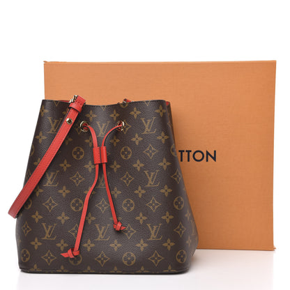 Louis Vuitton Monogram Neonoe MM Coquelicot 9 of 9
