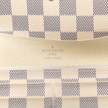 Louis Vuitton Damier Azur Emilie Wallet 6 of 8