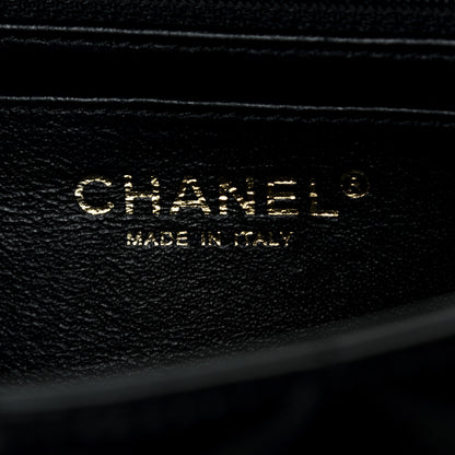 Chanel Lambskin Quilted Mini Rectangular Flap Black 8 of 12