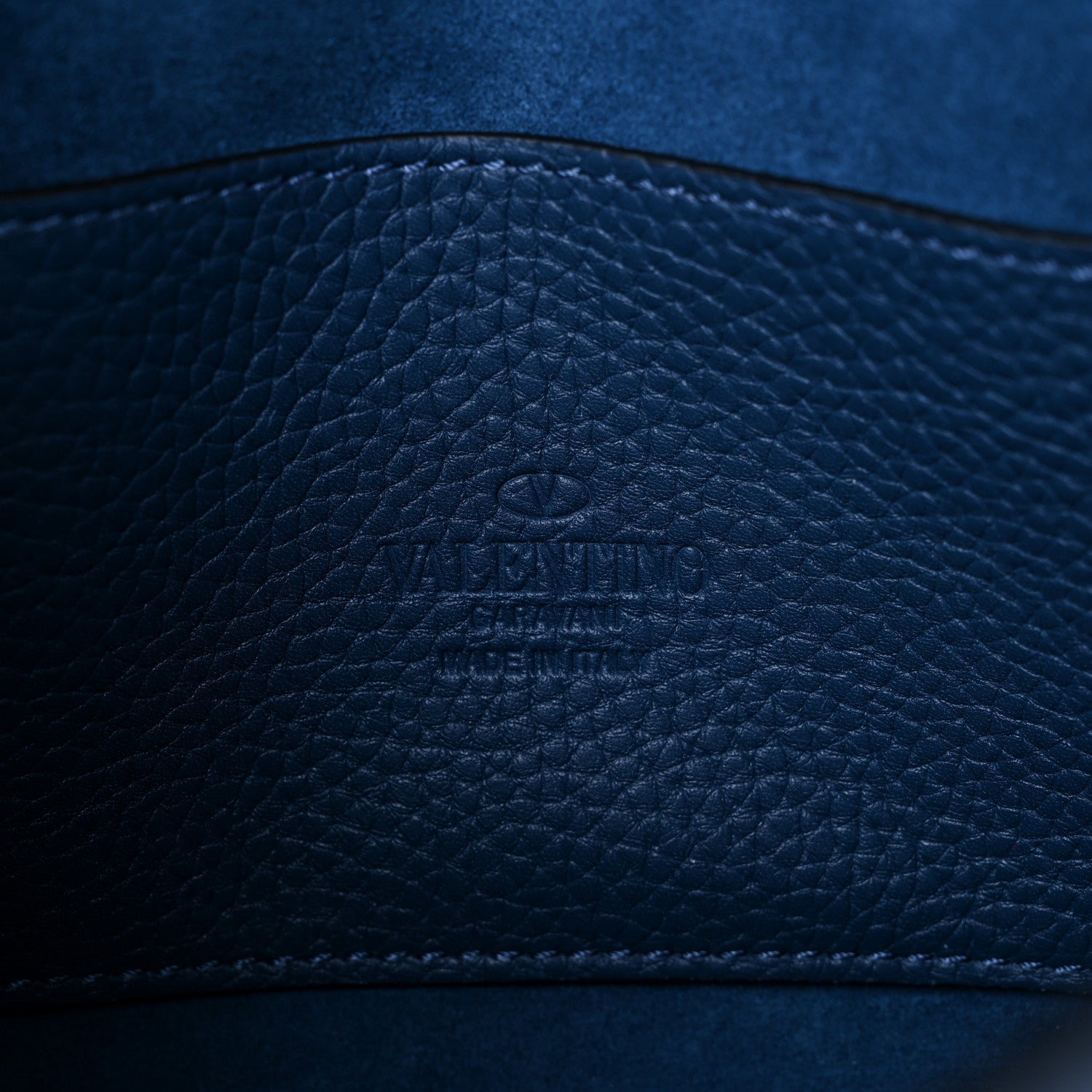 Valentino Garavani Pebbled Calfskin Medium Rockstud Flip Lock Crossbody Bag Peacock 6 of 8