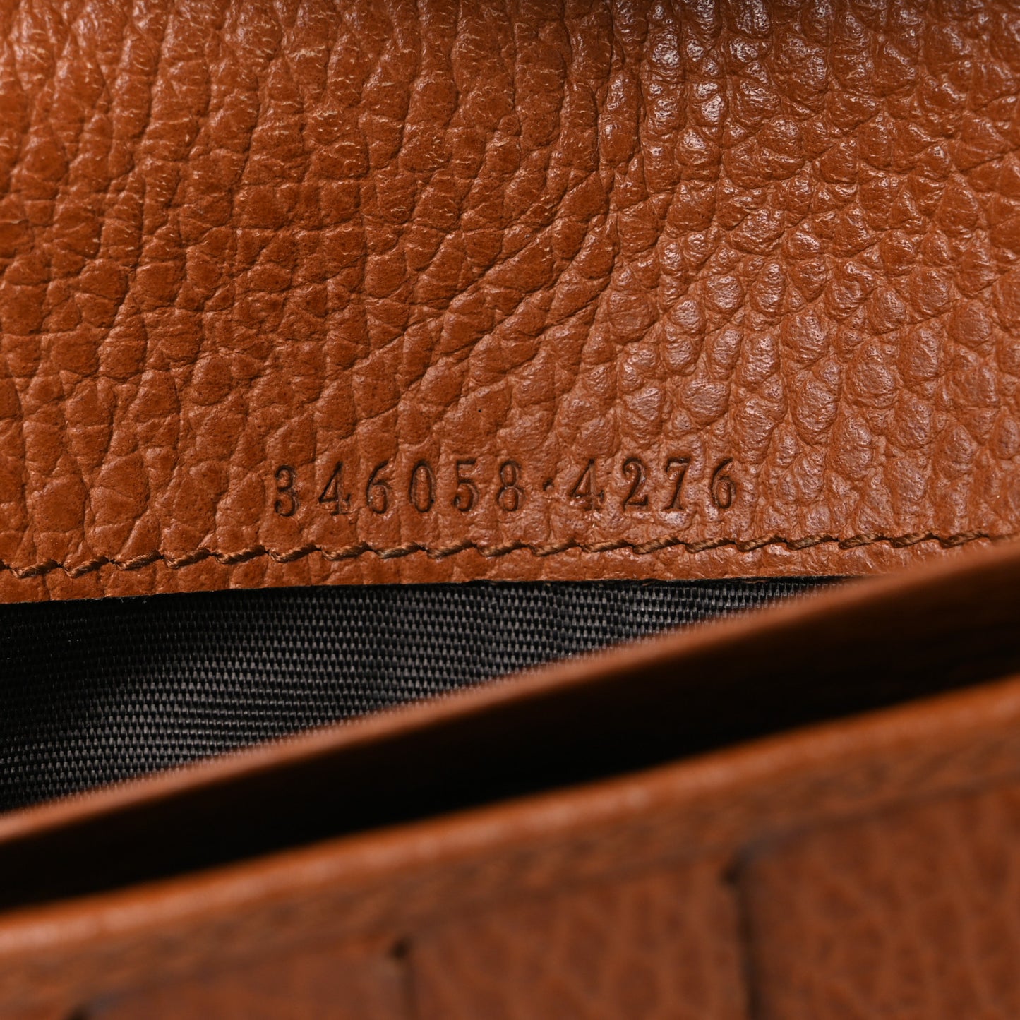 Dollar Calfskin Continental Flap Wallet Cuir