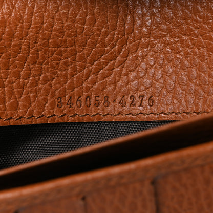 Gucci Dollar Calfskin Continental Flap Wallet Cuir 8 of 10