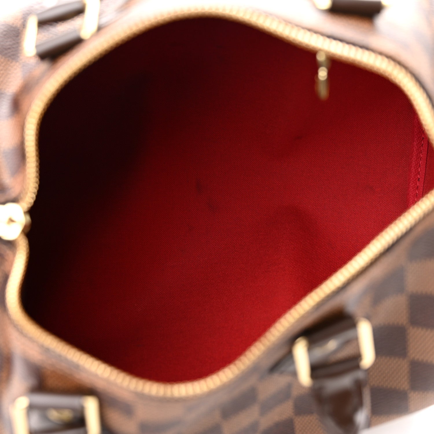 Louis Vuitton Damier Ebene Speedy Bandouliere 25 5 of 8