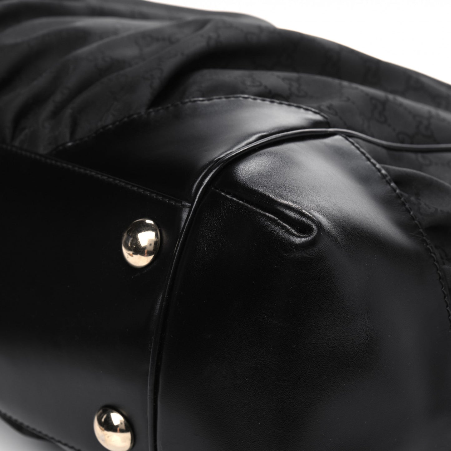 Monogram Full Moon Tote Black