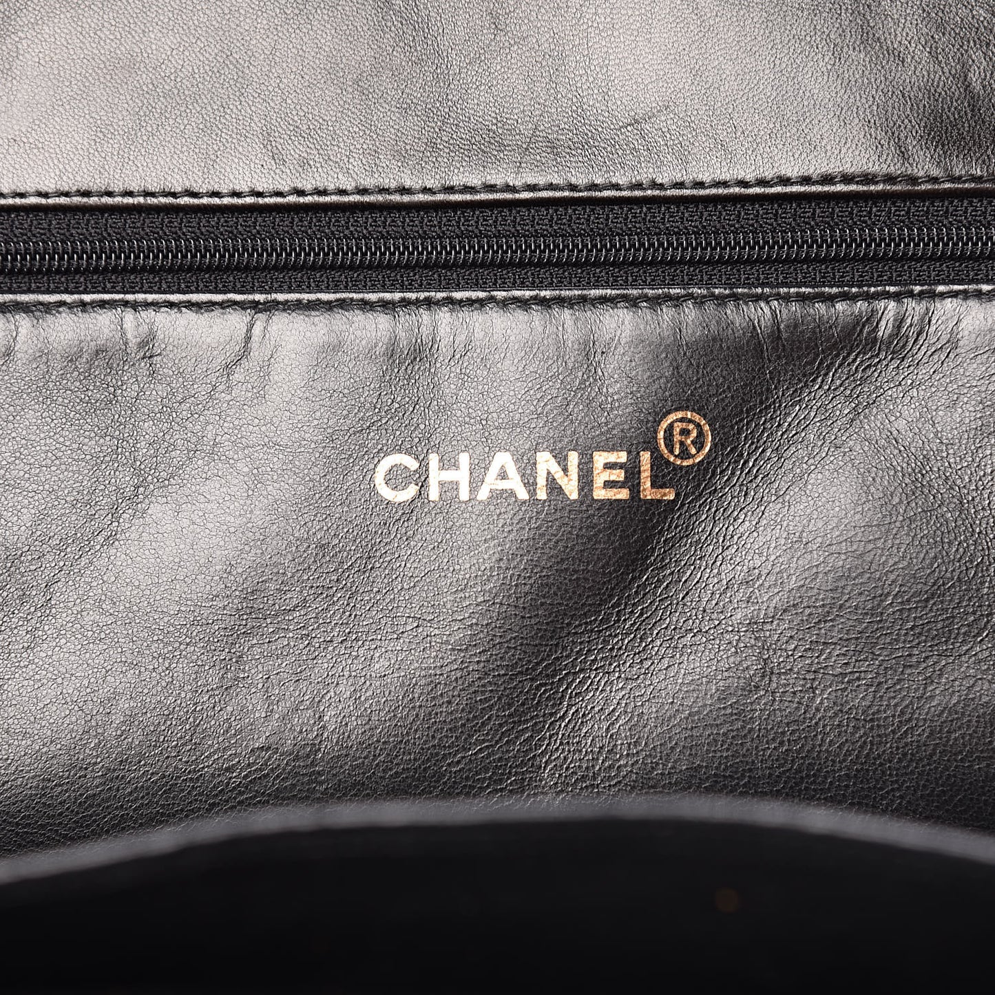 Lambskin Quilted Tote Black