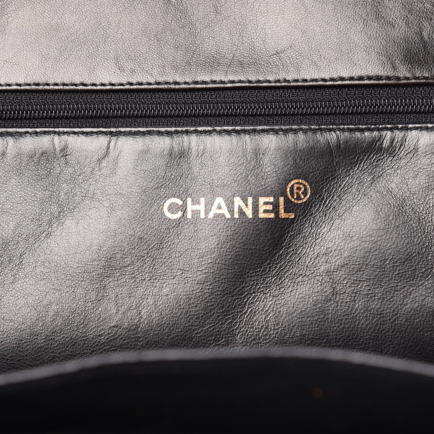 Chanel Lambskin Quilted Tote Black 6 of 19