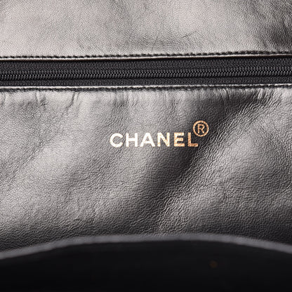 Chanel Lambskin Quilted Tote Black 6 of 19