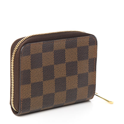 Louis Vuitton Damier Ebene Zippy Coin Purse 2 of 6