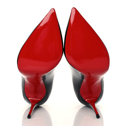 Christian Louboutin Patent Pigalle Follies 100 Pumps 38.5 Black 5 of 11