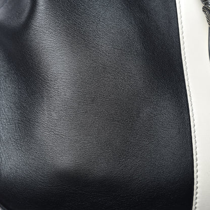 Gucci Calfskin Web Medium Dionysus Hobo Black White 10 of 11