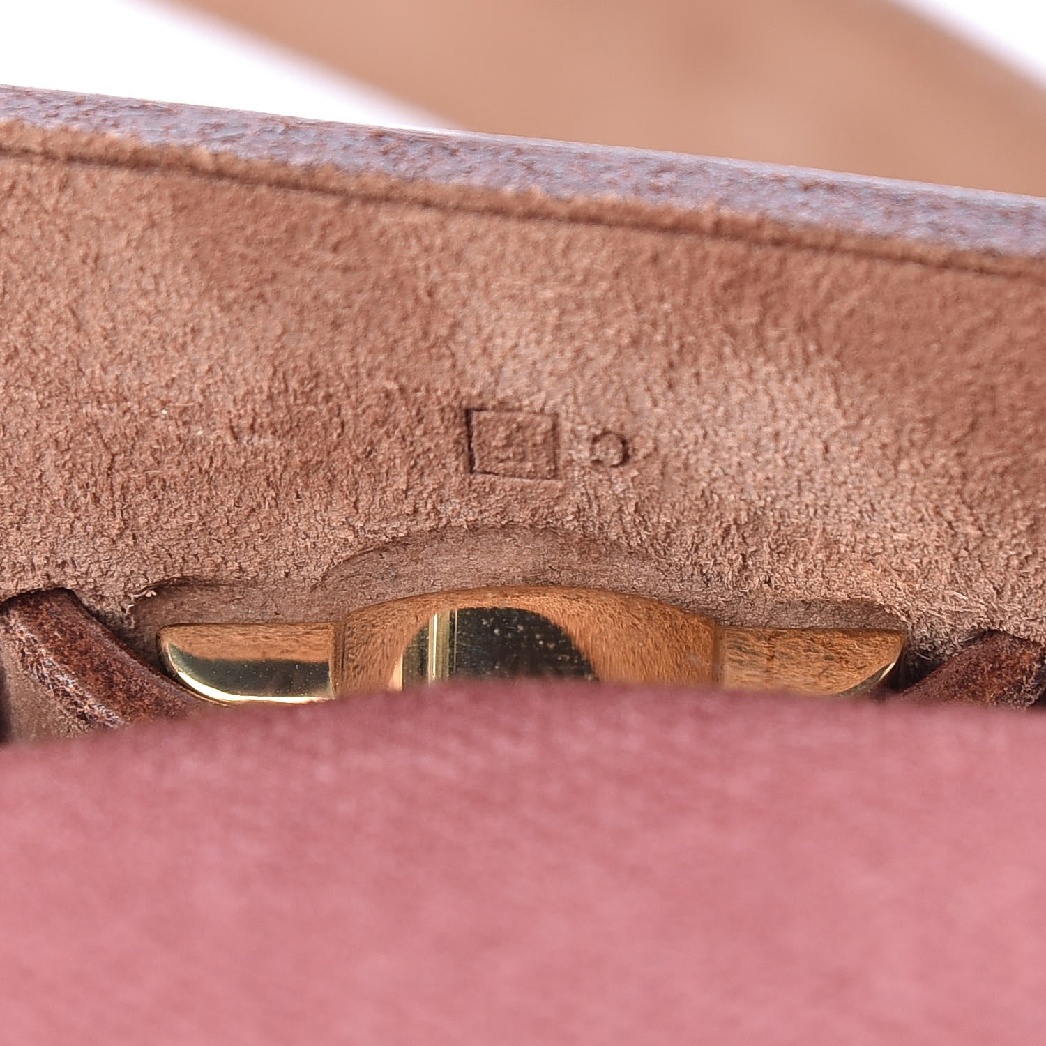Hermes Toile Calfskin Herbag 39 GM Havane Natural 8 of 11