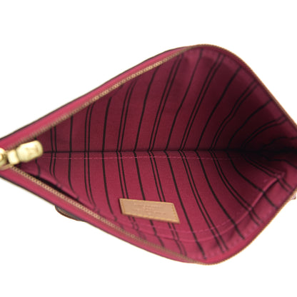 Louis Vuitton Monogram Neverfull MM GM Pochette Pivoine 4 of 6
