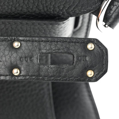Hermes Taurillon Clemence Jypsiere 31 Black 7 of 11