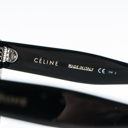 Celine New Audrey Sunglasses CL 41805/S Black 5 of 6