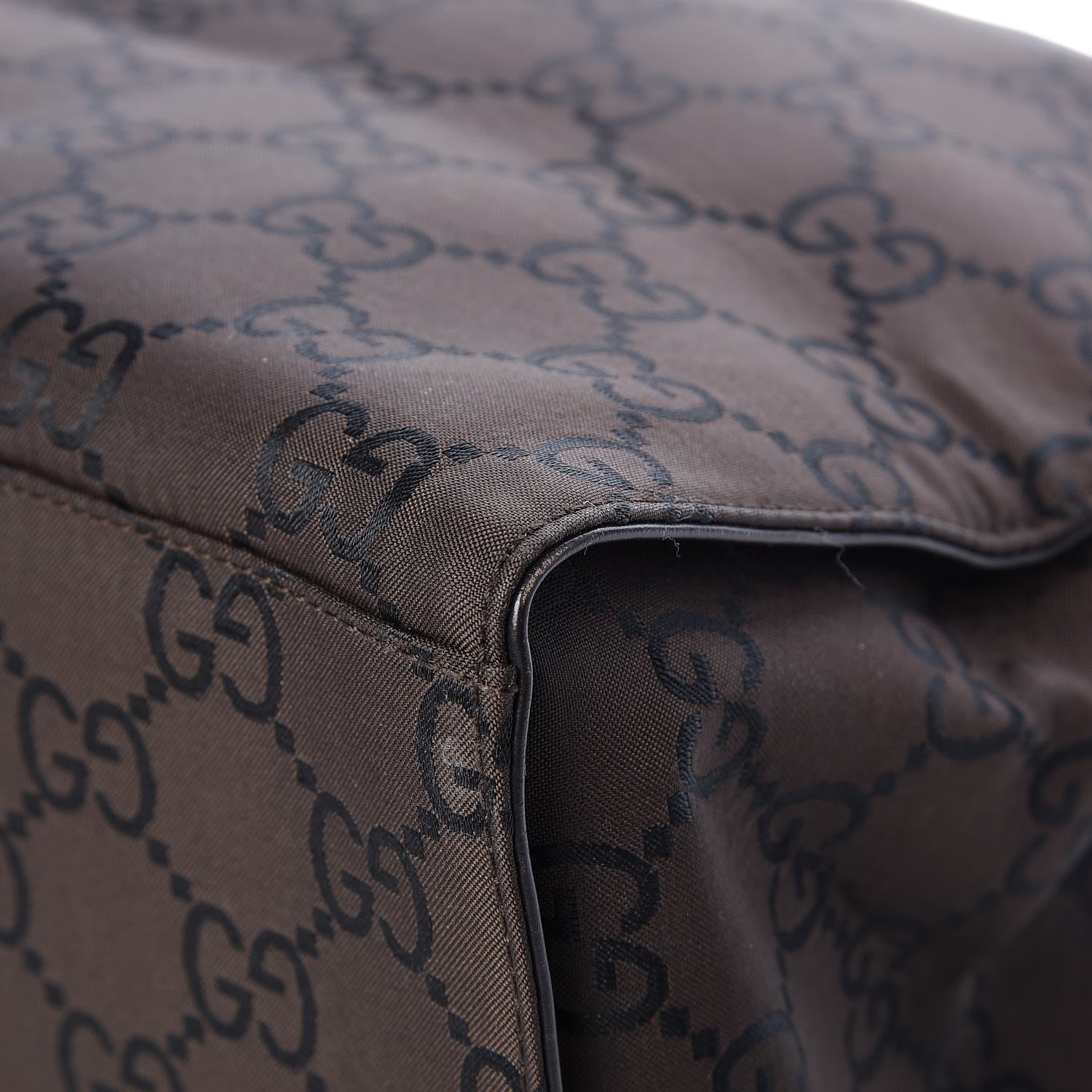 Gucci Monogram Bamboo Top Handle Tote Dark Brown 12 of 12