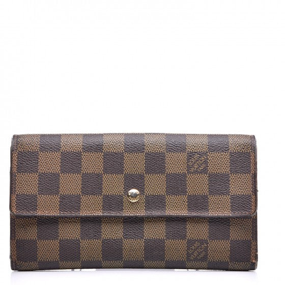 Damier Ebene Porte Tresor International Wallet