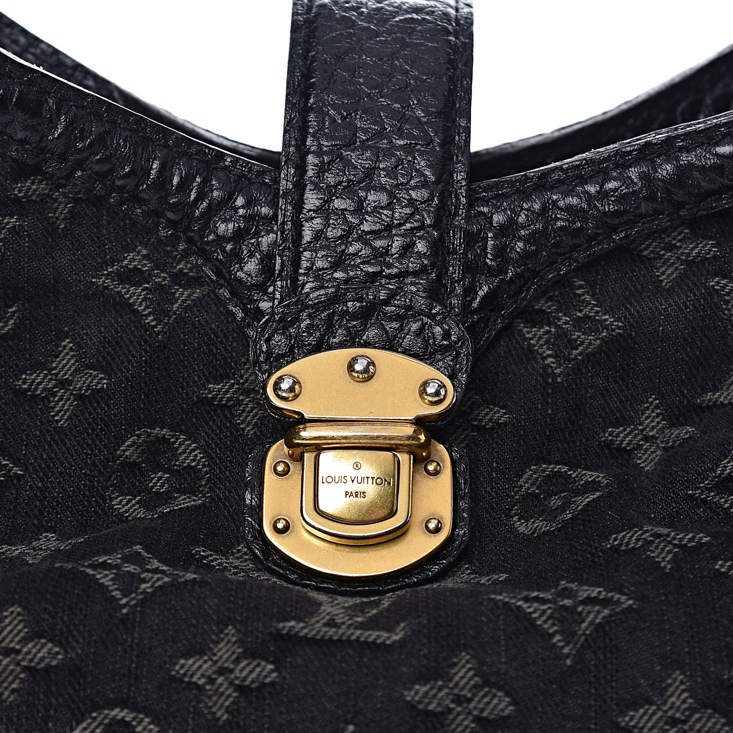 Louis Vuitton Denim Mahina XS Black 8 of 10