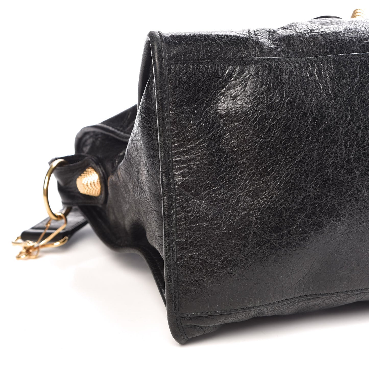 Agneau Giant 21 Gold Hardware Part Time Black