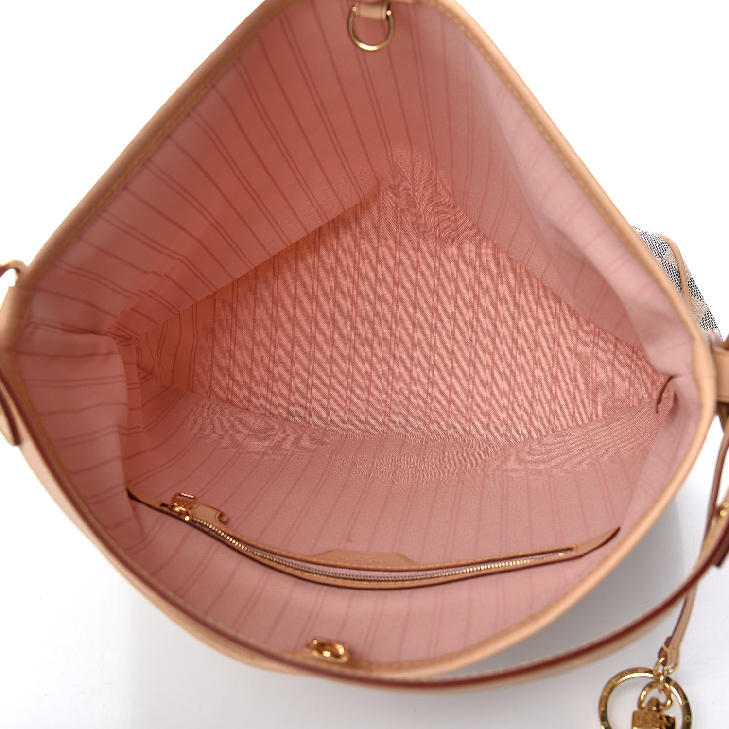 Louis Vuitton Damier Azur Delightful PM Rose Ballerine 5 of 11