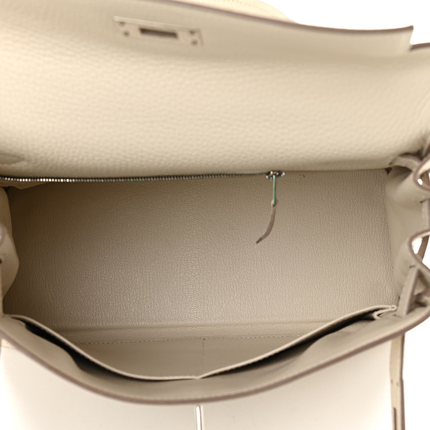 Hermes Taurillon Clemence Kelly Retourne 28 Craie 5 of 12