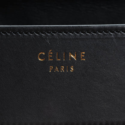 Celine Satin Calfskin Mini Tri-Color Luggage Seashell 8 of 9