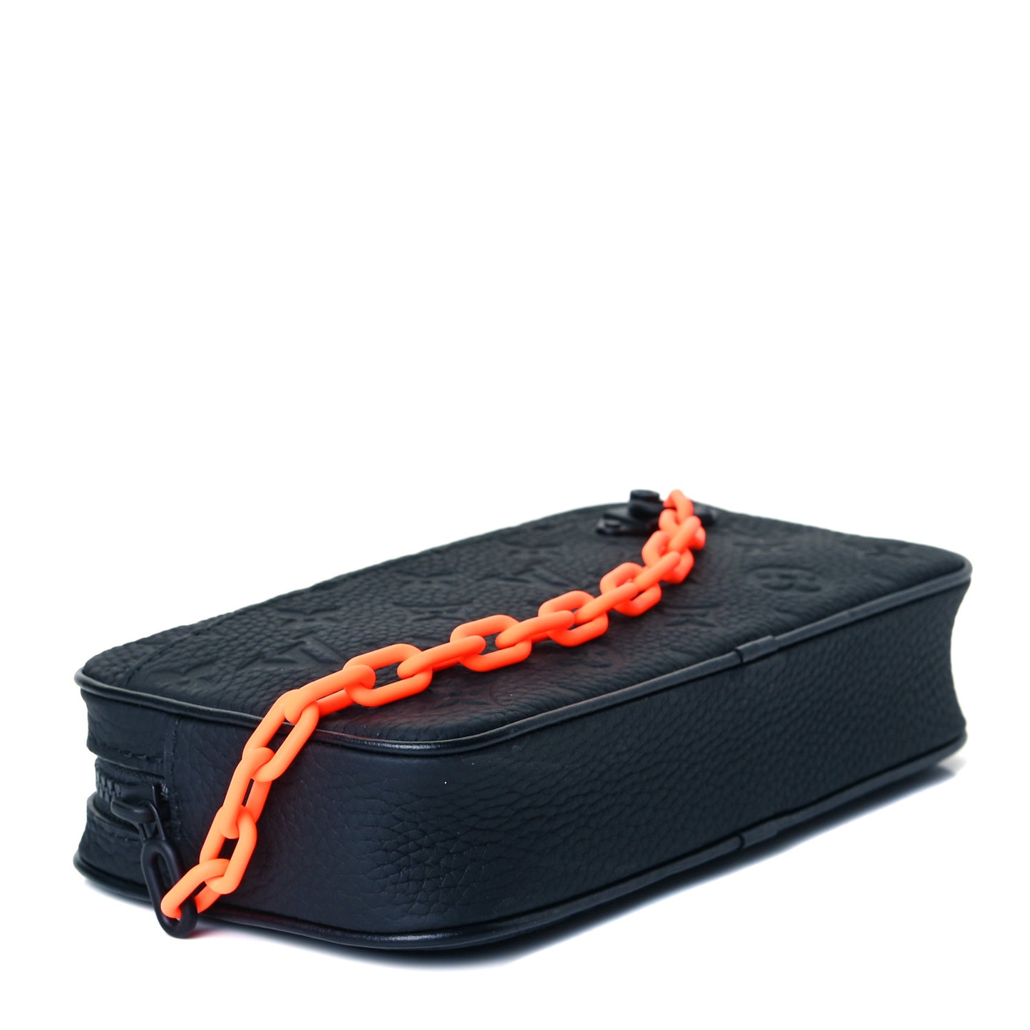Taurillon Monogram Uniformes Solar Ray Soft Pochette Volga Belt Bag Black
