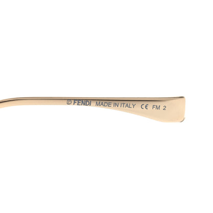 Fendi Geometric Dots Sunglasses FF 0261/S Gold 5 of 8